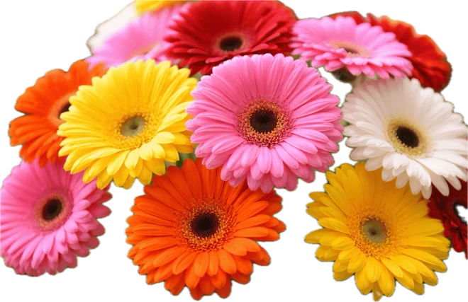 Gerberas in assorted colours